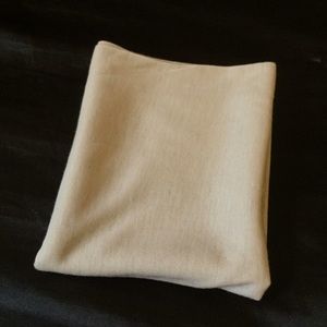 Handmade neck gaiter/balaclava black walnut dye